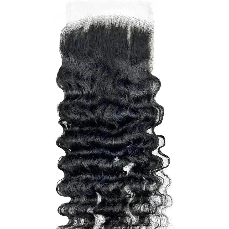 5x5 Raw Indonesian Curly HD Closure (Pre-order)