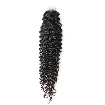 2x4 Raw Vietnamese Curly Extra-Length HD Lace Closure (Pre-Order)