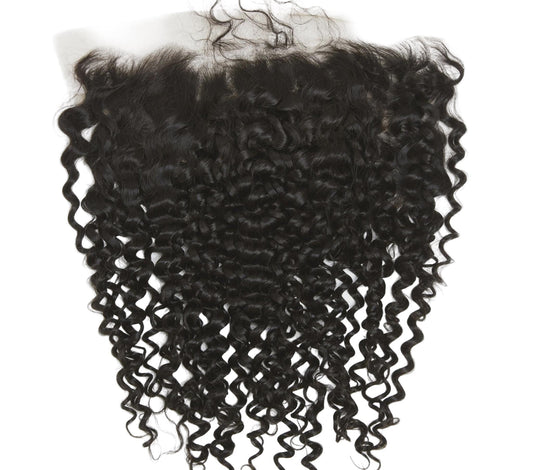 13x6 Raw Indian Curly HD Frontal (Pre-order)